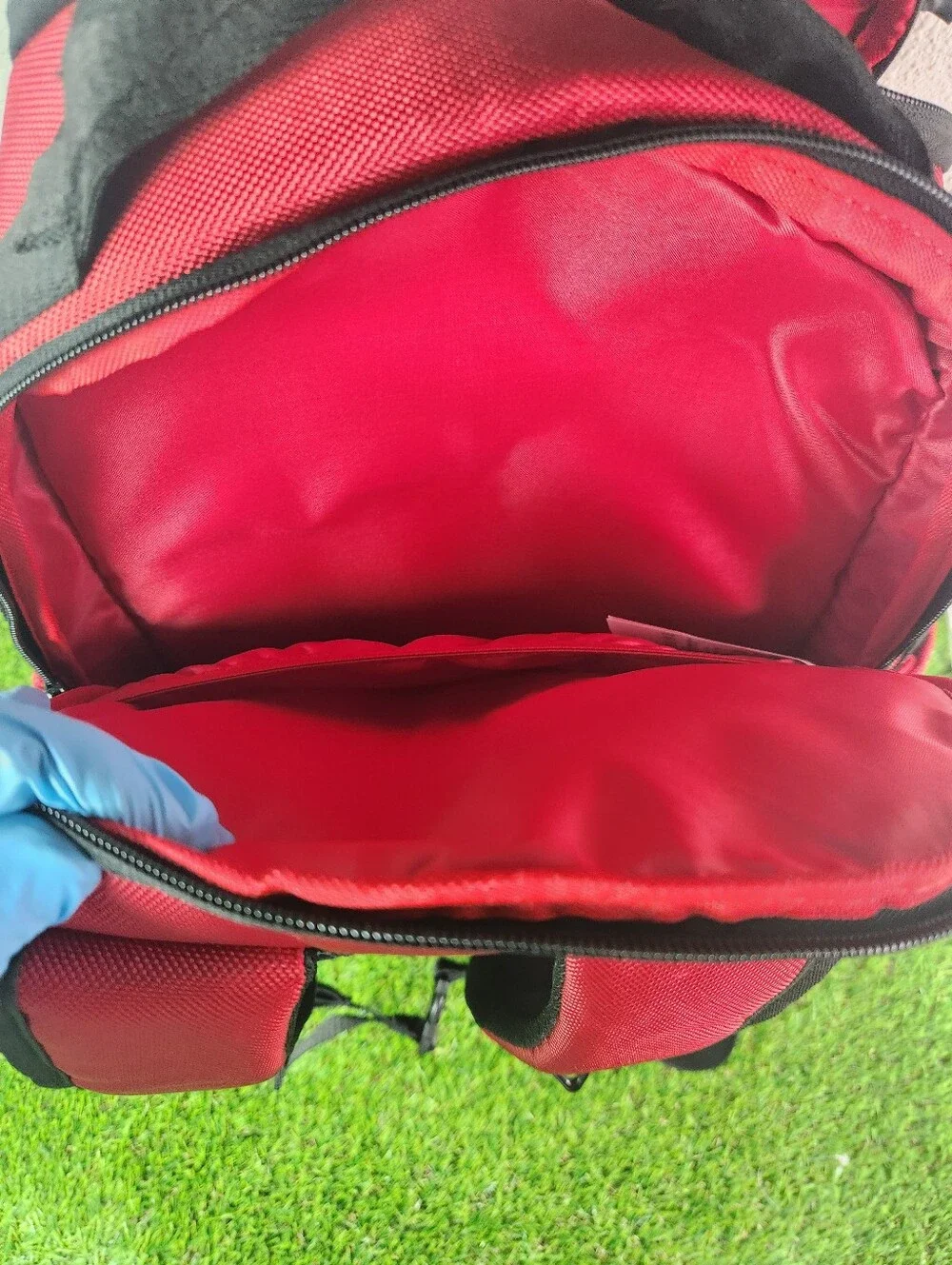 Air Jordan Unixes Sport Backpack Red Black White MA0945-R78 (32.9L)  NWT